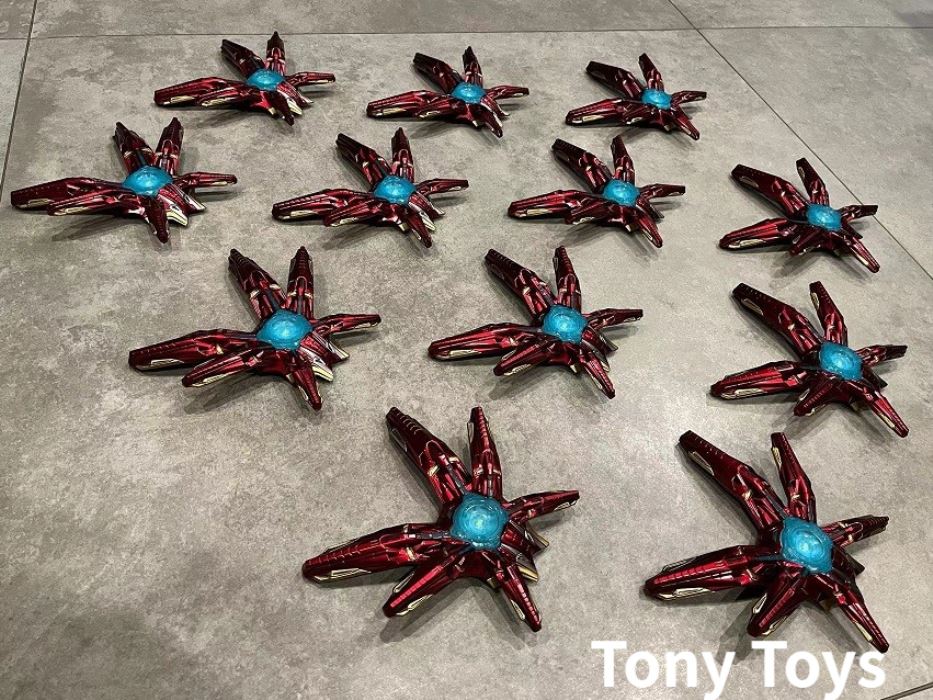 Holographic MK85 Chrysanthemum Cannon Primary Color MK85 Back Cannon and Holographic Head Sculpture