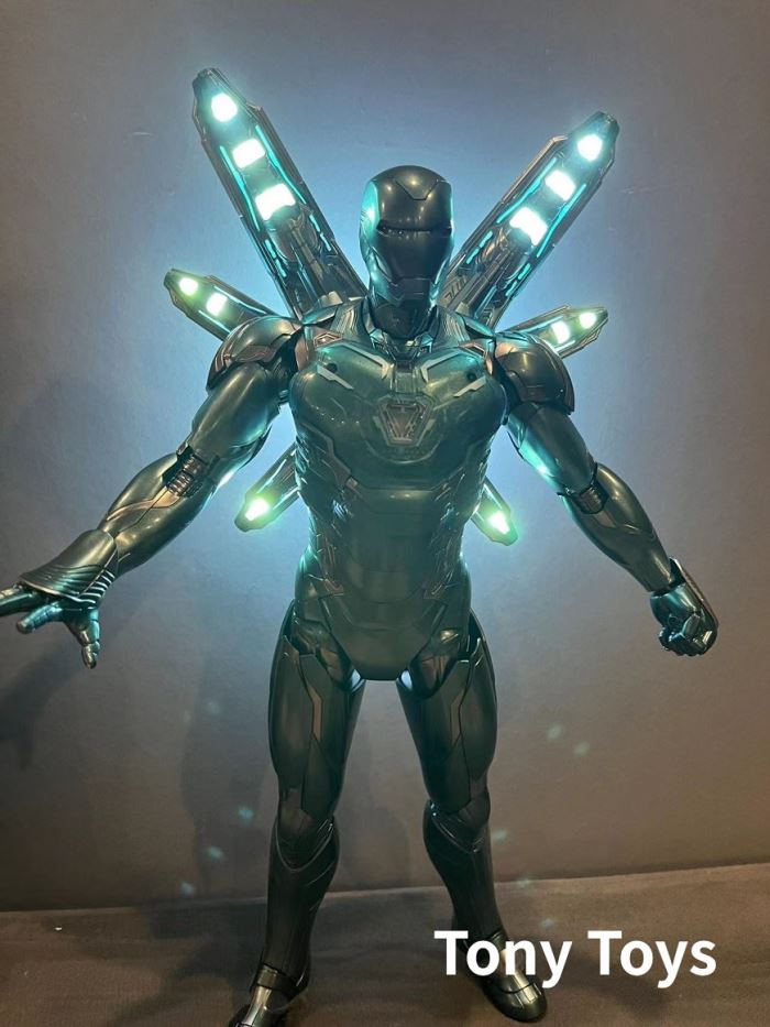 Holographic MK85 Chrysanthemum Cannon Primary Color MK85 Back Cannon and Holographic Head Sculpture