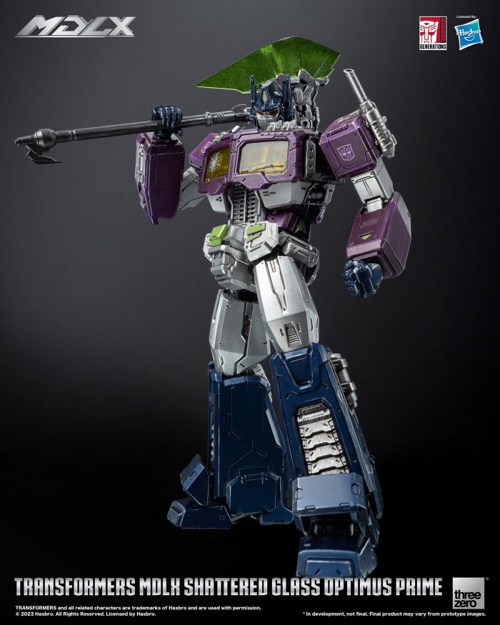 MDLX Shattered Glass Optimus Prime