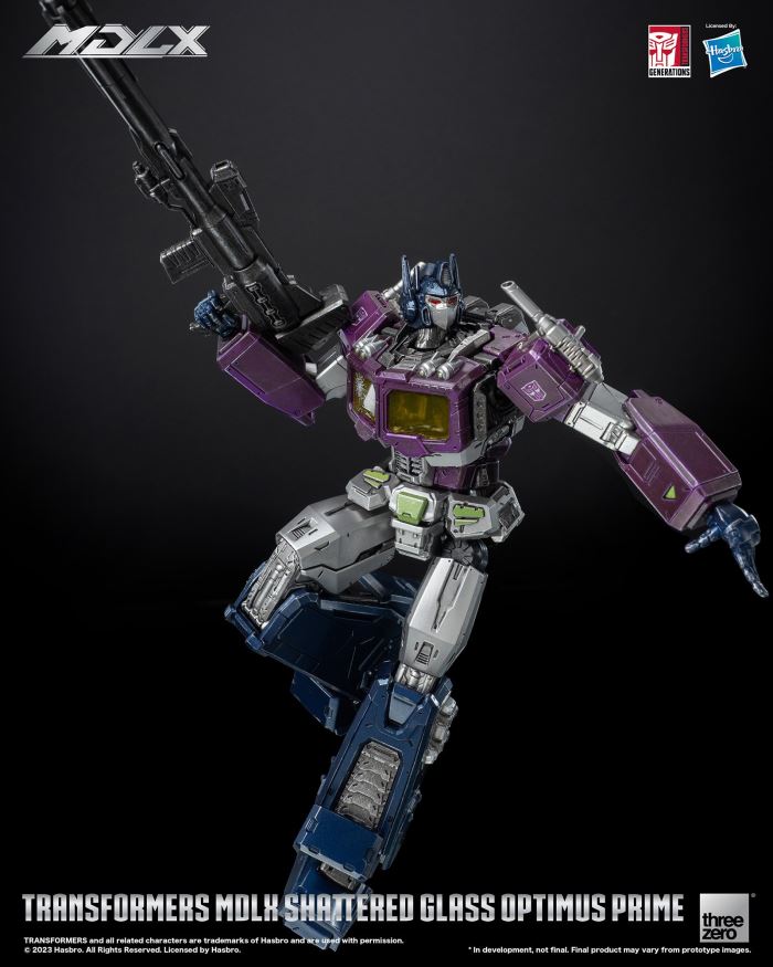 MDLX Shattered Glass Optimus Prime