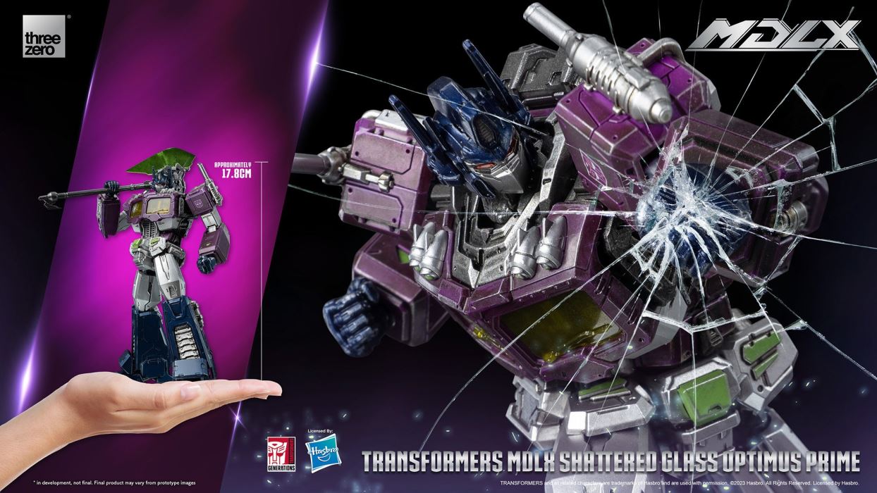 MDLX Shattered Glass Optimus Prime
