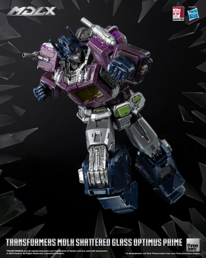 MDLX Shattered Glass Optimus Prime