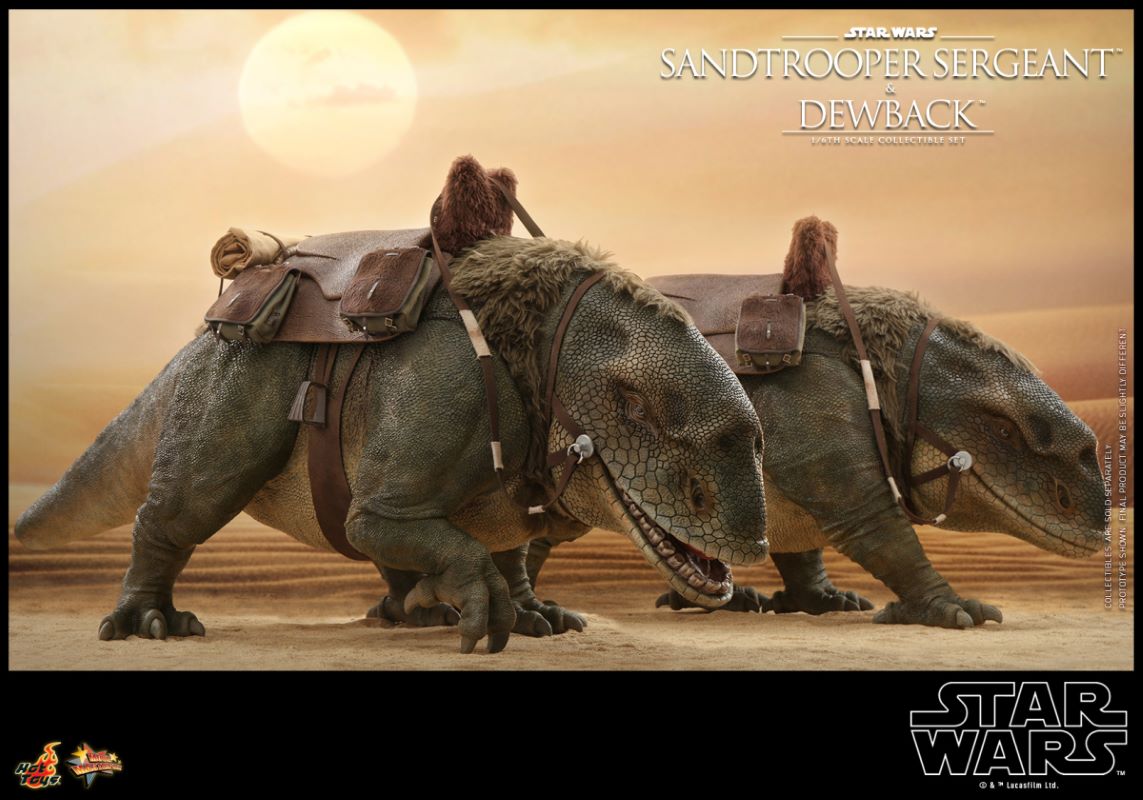Sandtrooper Sergeant & Dewback - Star Wars Episode IV : A New Hope 1/6