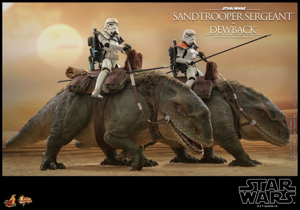 Sandtrooper Sergeant & Dewback - Star Wars Episode IV : A New Hope 1/6