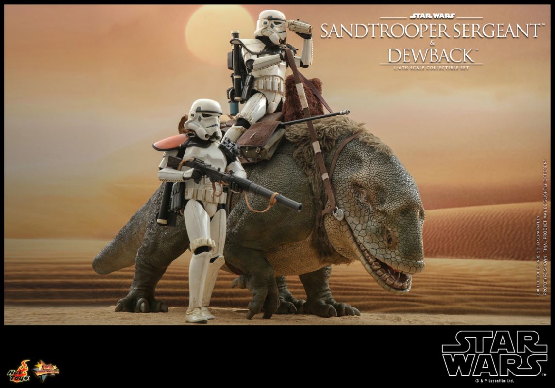 Sandtrooper Sergeant & Dewback - Star Wars Episode IV : A New Hope 1/6