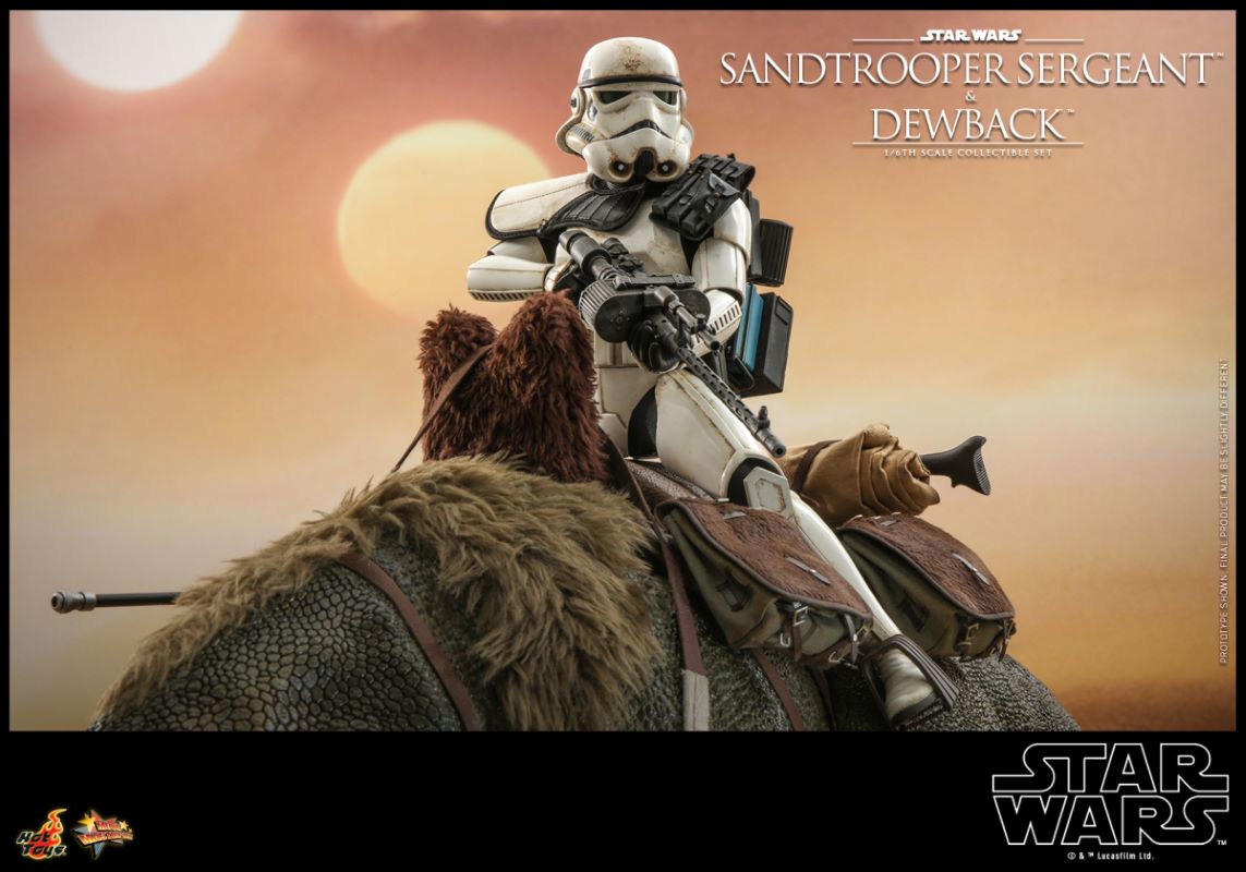 Sandtrooper Sergeant & Dewback - Star Wars Episode IV : A New Hope 1/6