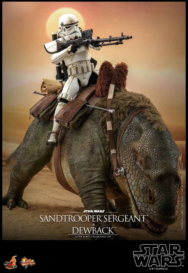 Sandtrooper Sergeant & Dewback - Star Wars Episode IV : A New Hope 1/6