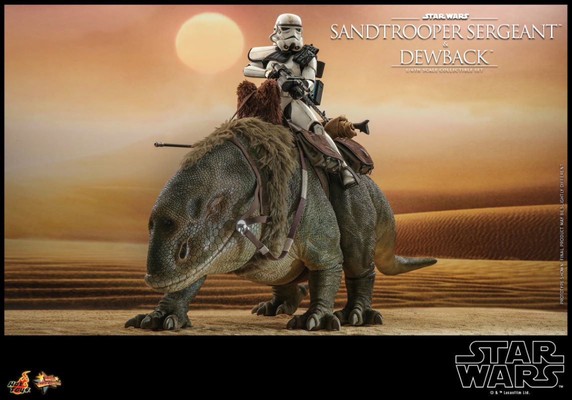 Sandtrooper Sergeant & Dewback - Star Wars Episode IV : A New Hope 1/6