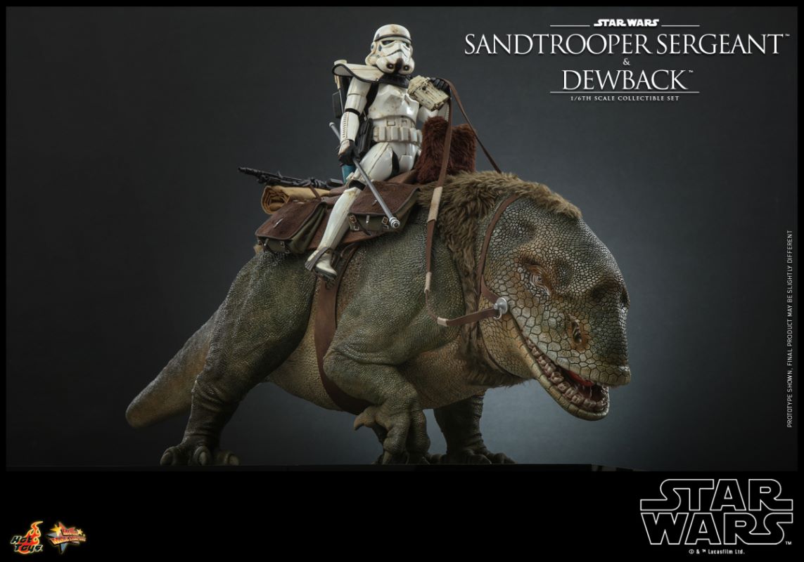 Sandtrooper Sergeant & Dewback - Star Wars Episode IV : A New Hope 1/6