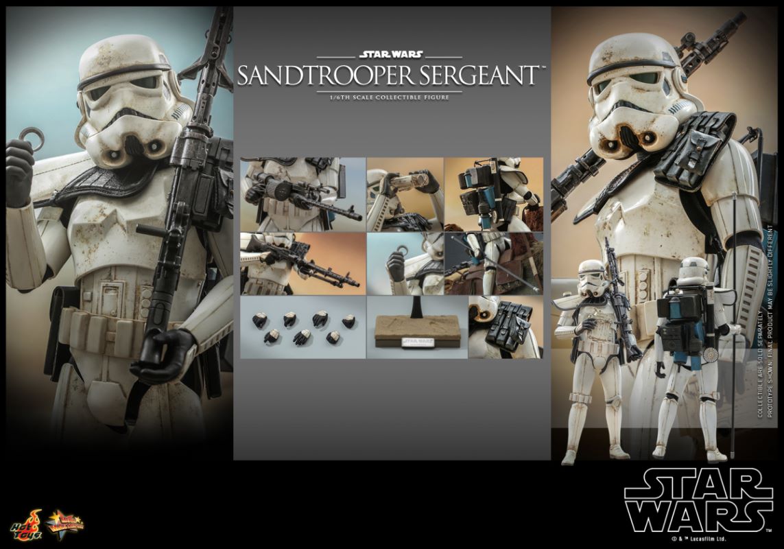 Sandtrooper Sergeant & Dewback - Star Wars Episode IV : A New Hope 1/6