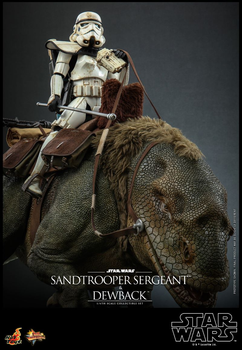 Sandtrooper Sergeant & Dewback - Star Wars Episode IV : A New Hope 1/6