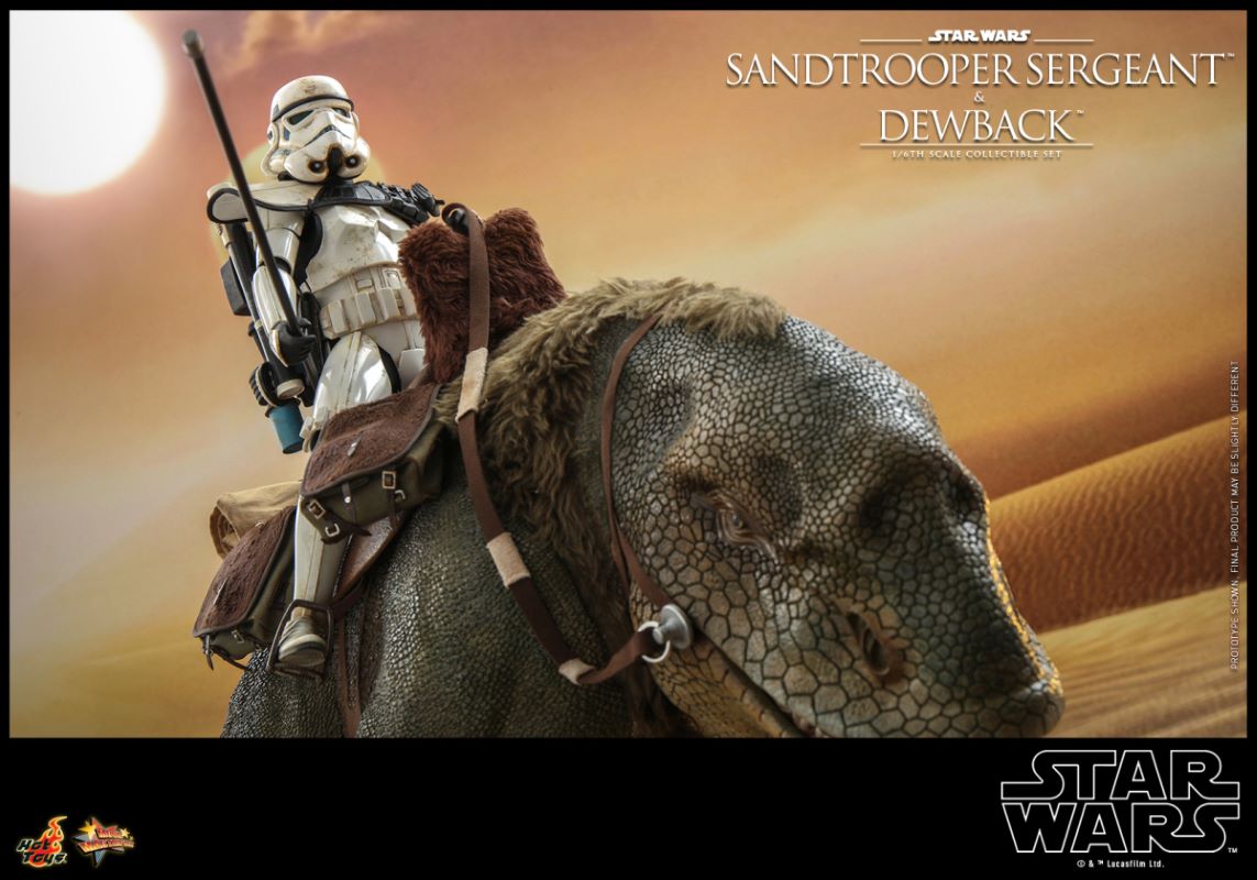 Sandtrooper Sergeant & Dewback - Star Wars Episode IV : A New Hope 1/6