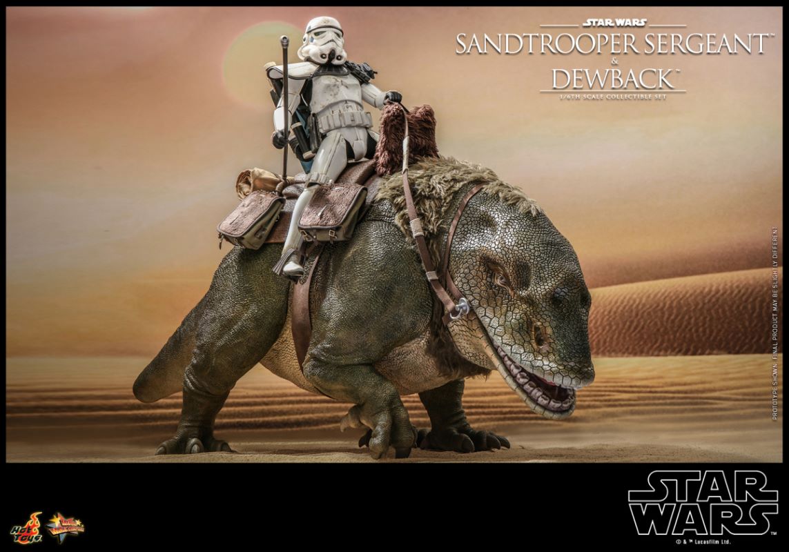 Sandtrooper Sergeant & Dewback - Star Wars Episode IV : A New Hope 1/6