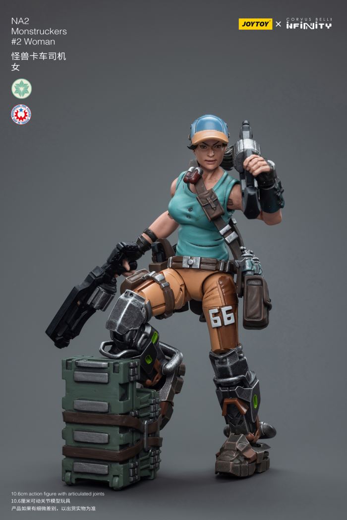 Monster Truck Driver/Harpoon Icebreaker/Wildcat Multifunctional Tactical Unit Duo 1/18