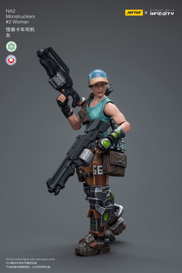 Monster Truck Driver/Harpoon Icebreaker/Wildcat Multifunctional Tactical Unit Duo 1/18