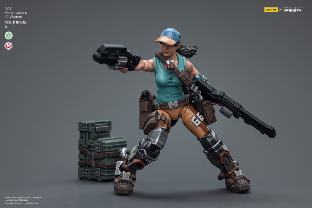 Monster Truck Driver/Harpoon Icebreaker/Wildcat Multifunctional Tactical Unit Duo 1/18