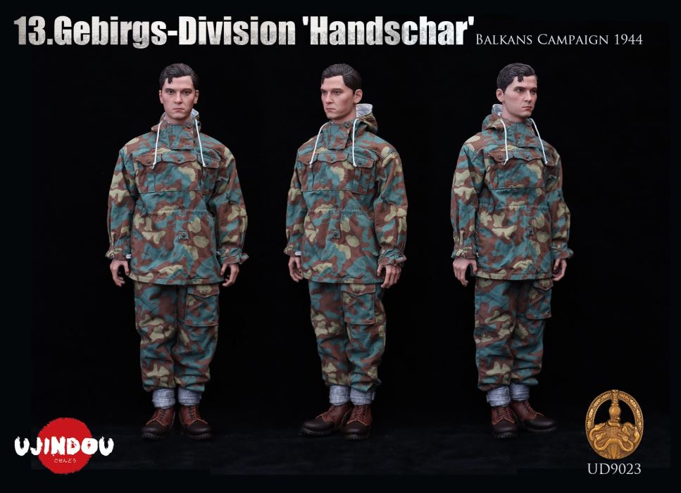 World War II - 13th Holy Knife Mountain Division Assault Engineer - Balkan 1944