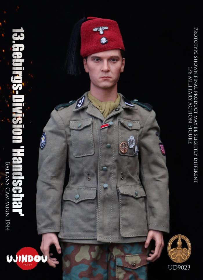 World War II - 13th Holy Knife Mountain Division Assault Engineer - Balkan 1944