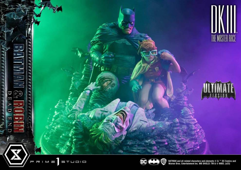 Batman Dark Knight III The Master Race (Comics) Batman & Robin Dead End Ultimate Version