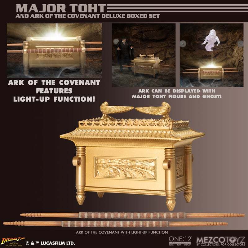 ONE:12 COLLECTIVE Major Toht and Ark of the Covenant Deluxe Boxed Set