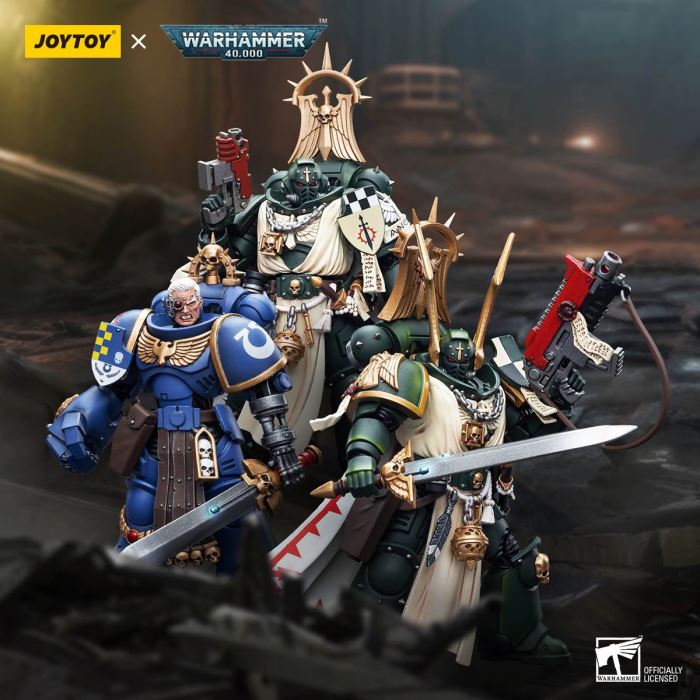 Ultimate Warrior Equipped Power Fist Adjutant/Dark Angel Lazarus Mentor/Instructor Equipped Power Fist