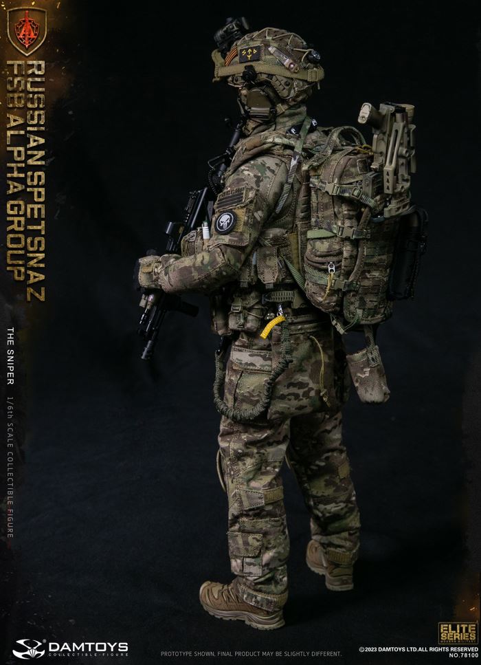 RUSSIAN SPETSNAZ FSB ALPHA GROUP SNIPER 1/6