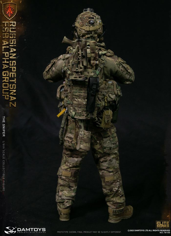 RUSSIAN SPETSNAZ FSB ALPHA GROUP SNIPER 1/6