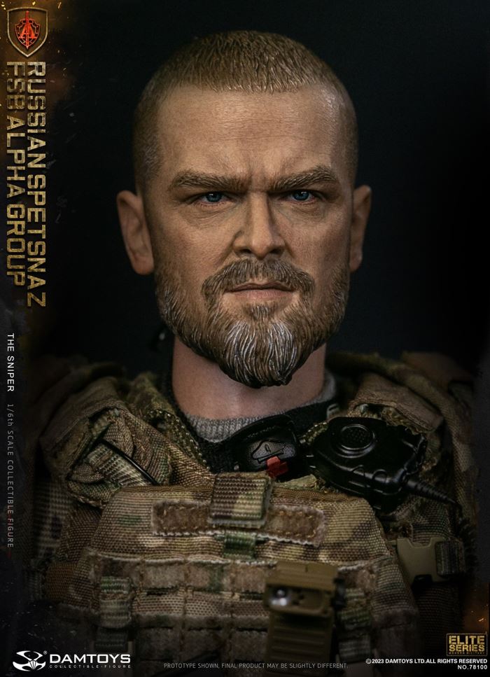 RUSSIAN SPETSNAZ FSB ALPHA GROUP SNIPER 1/6