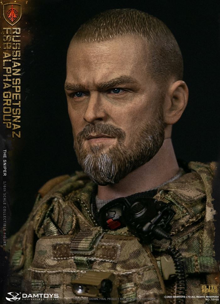 RUSSIAN SPETSNAZ FSB ALPHA GROUP SNIPER 1/6
