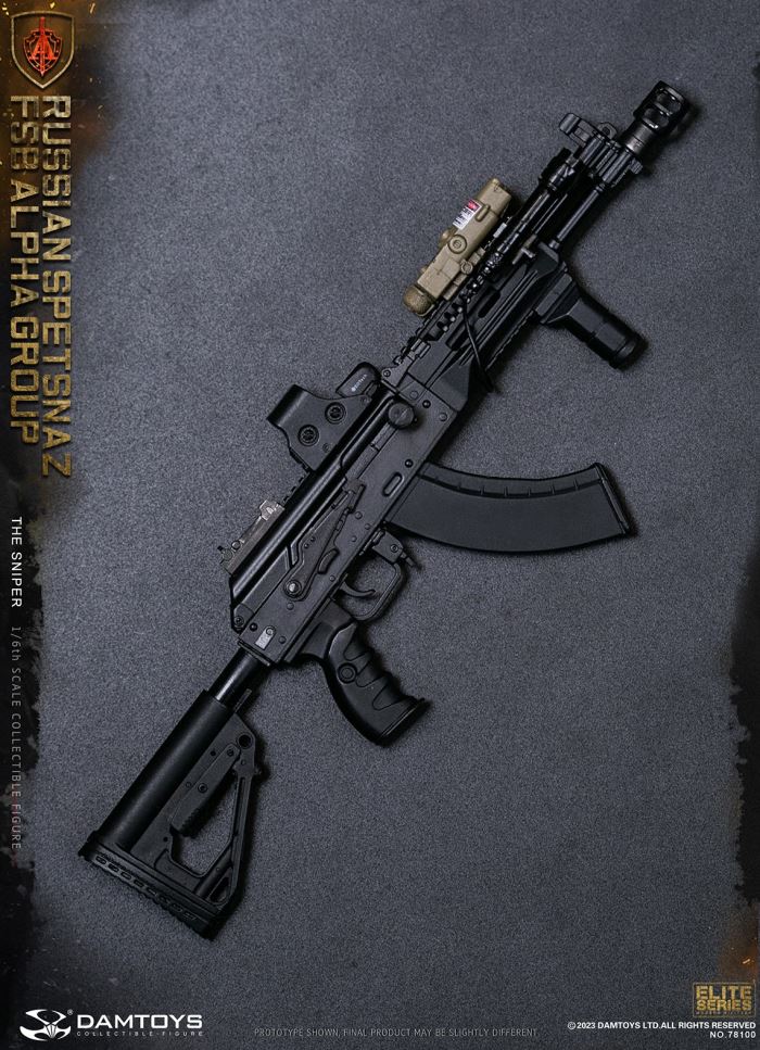 RUSSIAN SPETSNAZ FSB ALPHA GROUP SNIPER 1/6