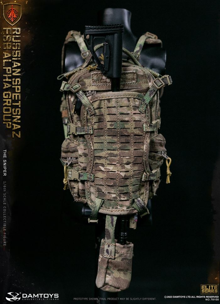 RUSSIAN SPETSNAZ FSB ALPHA GROUP SNIPER 1/6