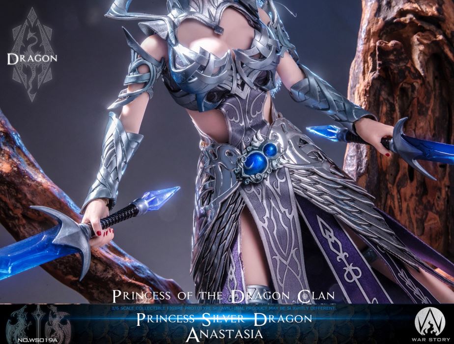 Dragon Princess - Silver Dragon Anastasia/Red Dragon Alexia 1/6
