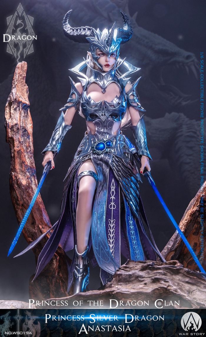 Dragon Princess - Silver Dragon Anastasia/Red Dragon Alexia 1/6