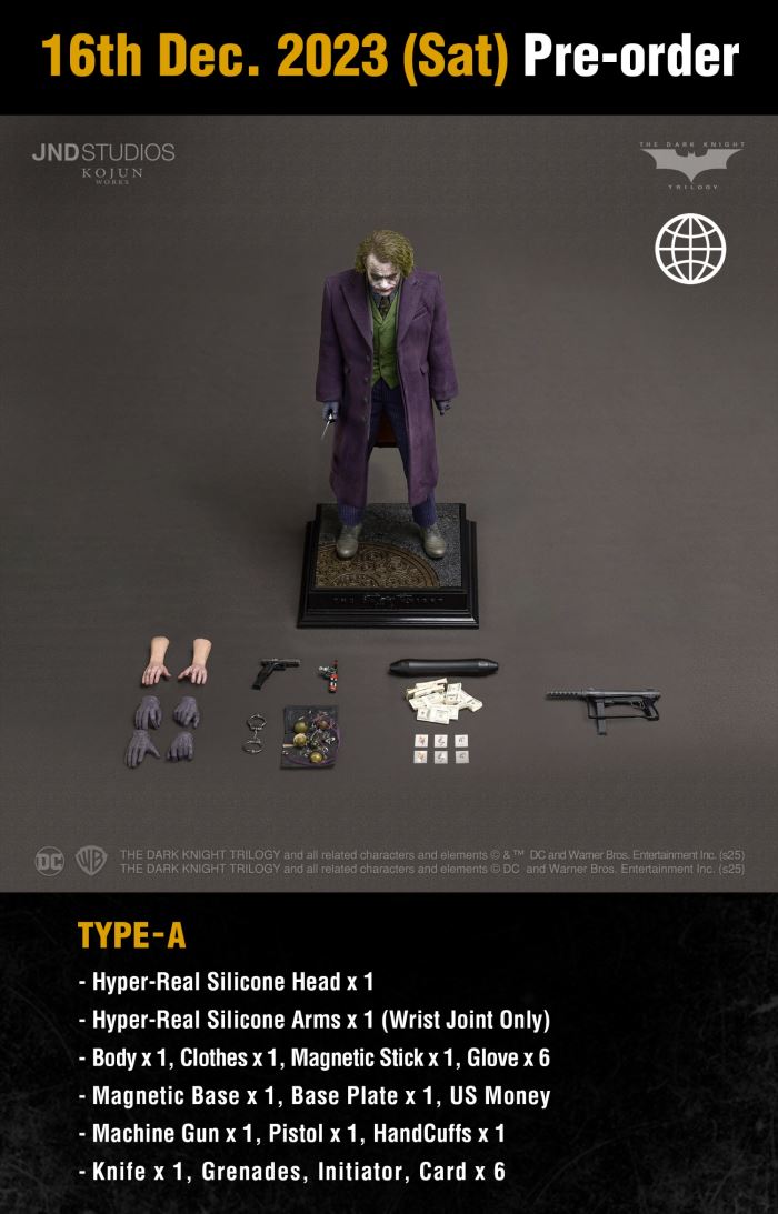 Kojun Works The Dark Knight Joker 1/6