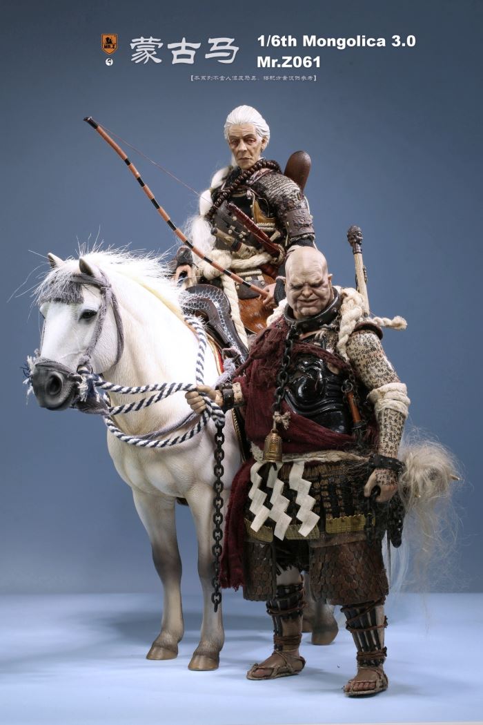 Animal model No.61: Mongolica（all 8 colours）& Classic harness 1/6