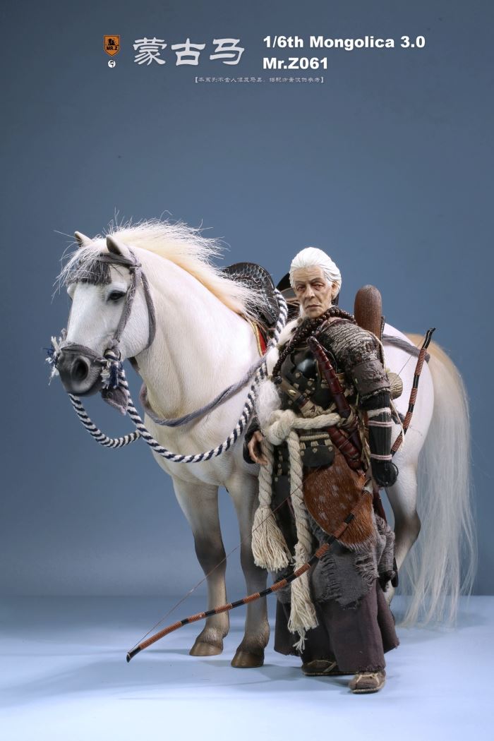 Animal model No.61: Mongolica（all 8 colours）& Classic harness 1/6