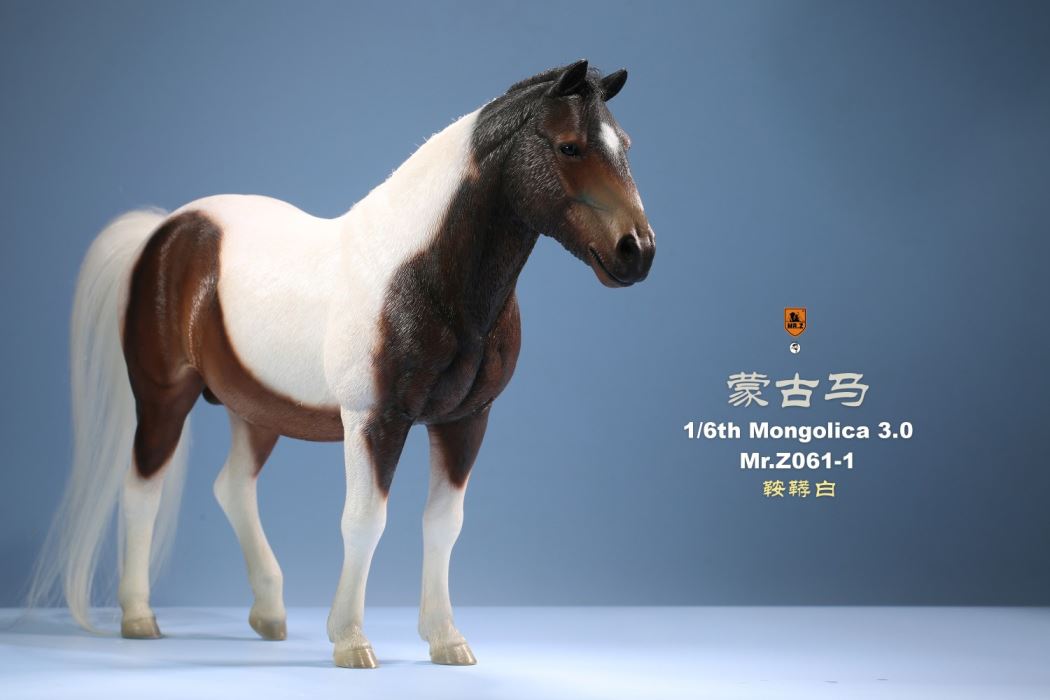 Animal model No.61: Mongolica（all 8 colours）& Classic harness 1/6