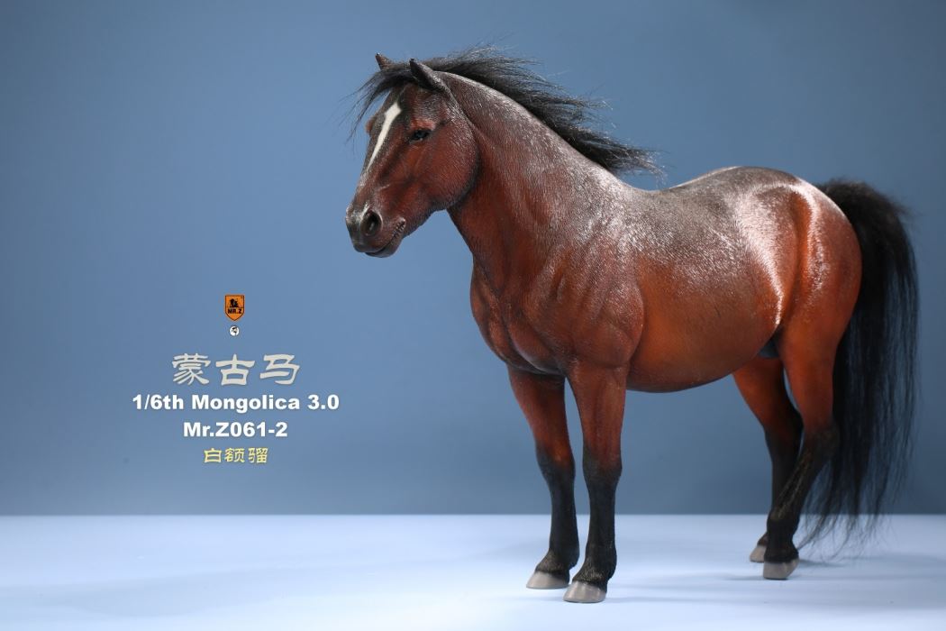 Animal model No.61: Mongolica（all 8 colours）& Classic harness 1/6