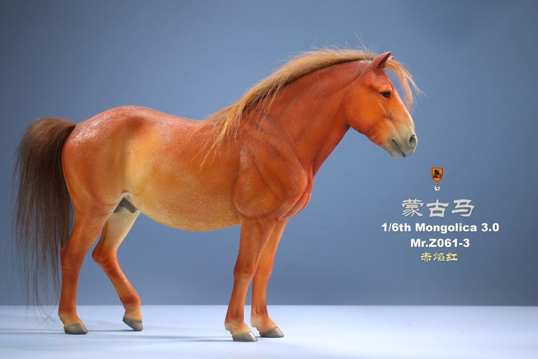 Animal model No.61: Mongolica（all 8 colours）& Classic harness 1/6