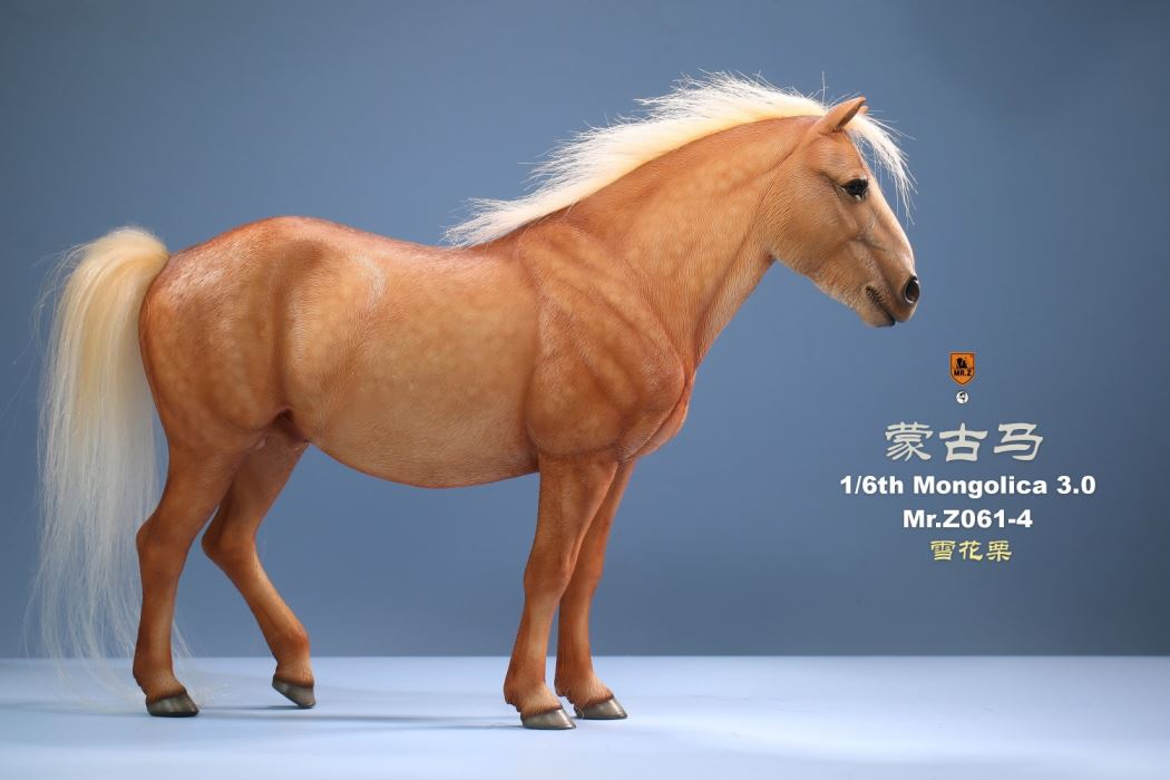 Animal model No.61: Mongolica（all 8 colours）& Classic harness 1/6