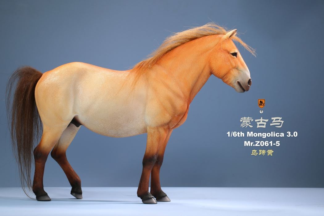 Animal model No.61: Mongolica（all 8 colours）& Classic harness 1/6
