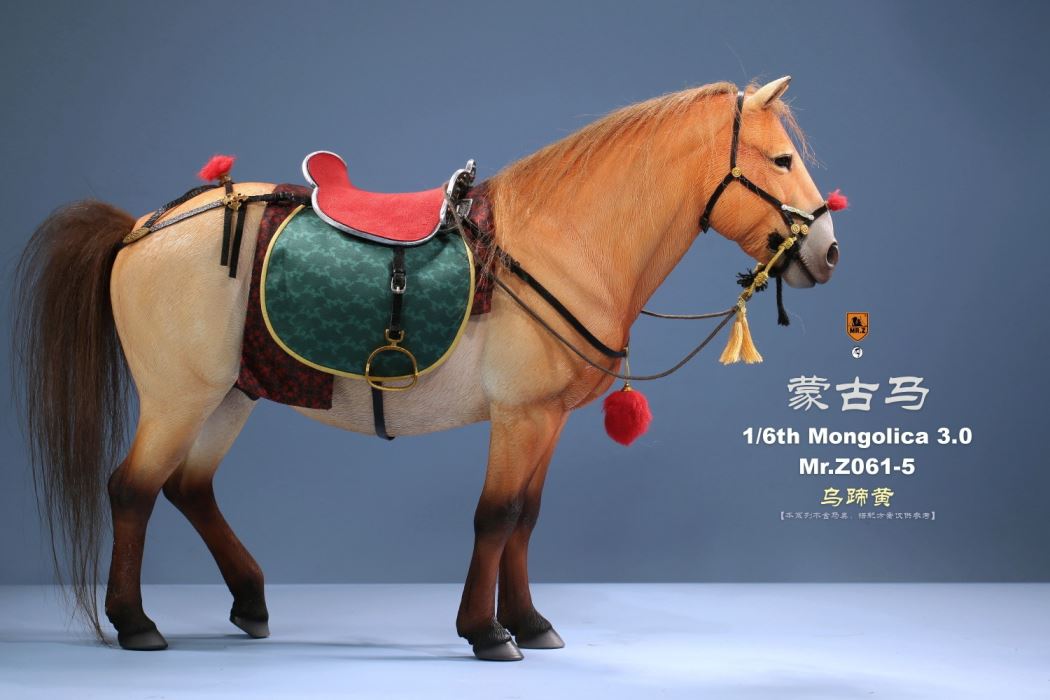 Animal model No.61: Mongolica（all 8 colours）& Classic harness 1/6