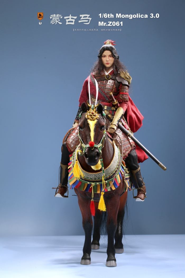 Animal model No.61: Mongolica（all 8 colours）& Classic harness 1/6