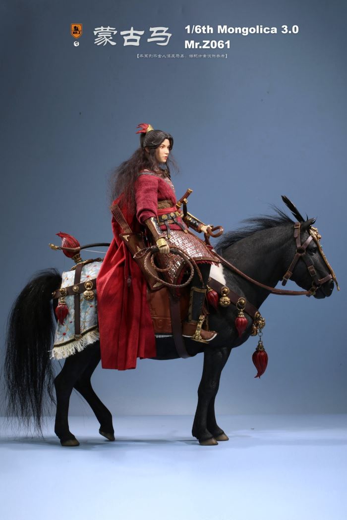 Animal model No.61: Mongolica（all 8 colours）& Classic harness 1/6