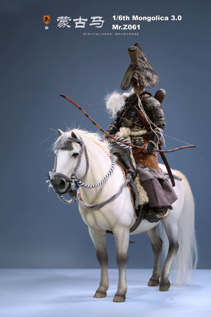 Animal model No.61: Mongolica（all 8 colours）& Classic harness 1/6