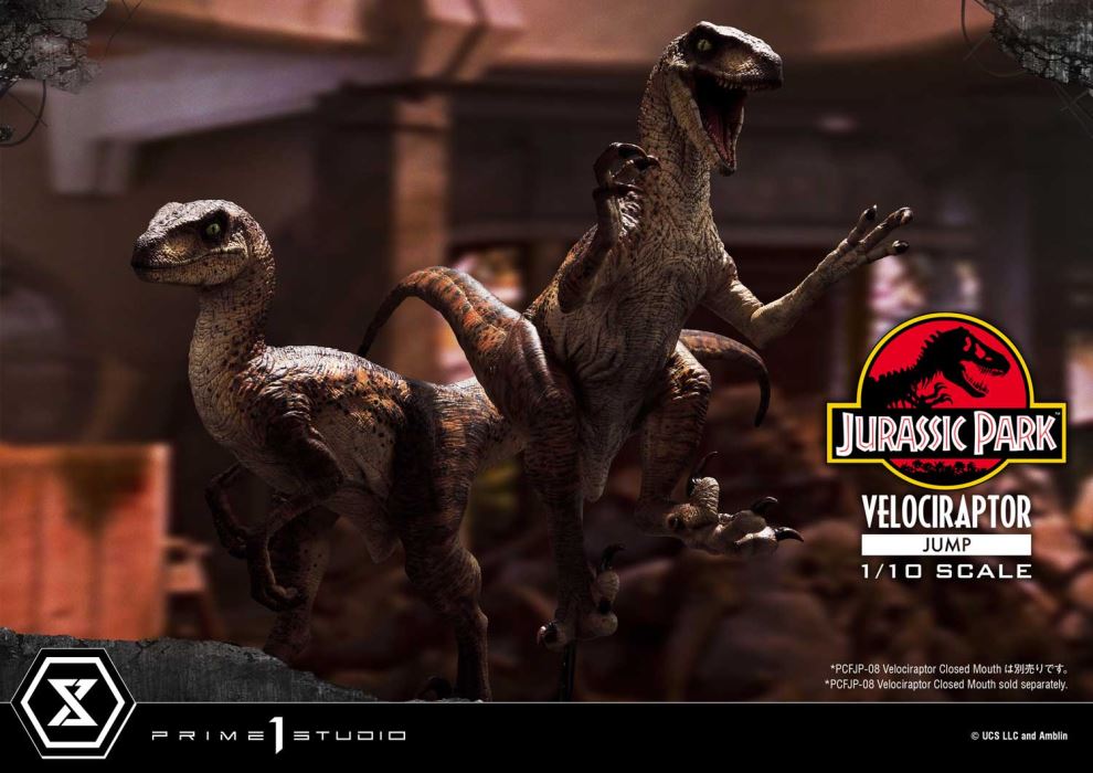 Jurassic Park (Film) Velociraptor Jump