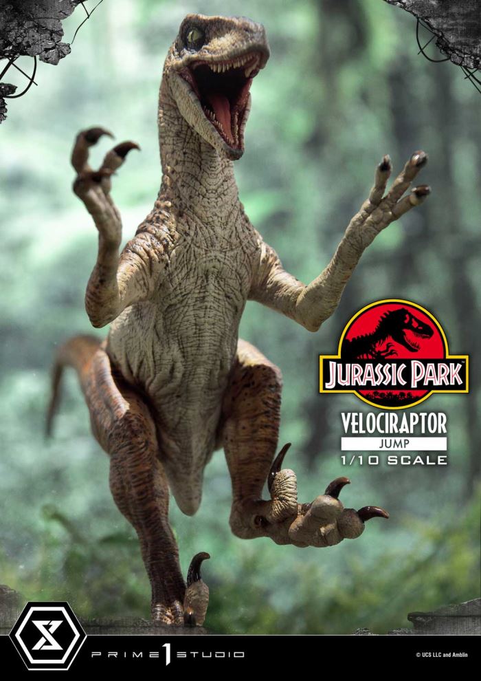 Jurassic Park (Film) Velociraptor Jump