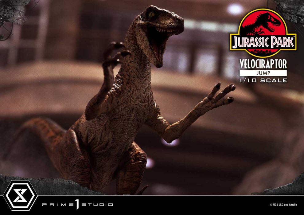 Jurassic Park (Film) Velociraptor Jump