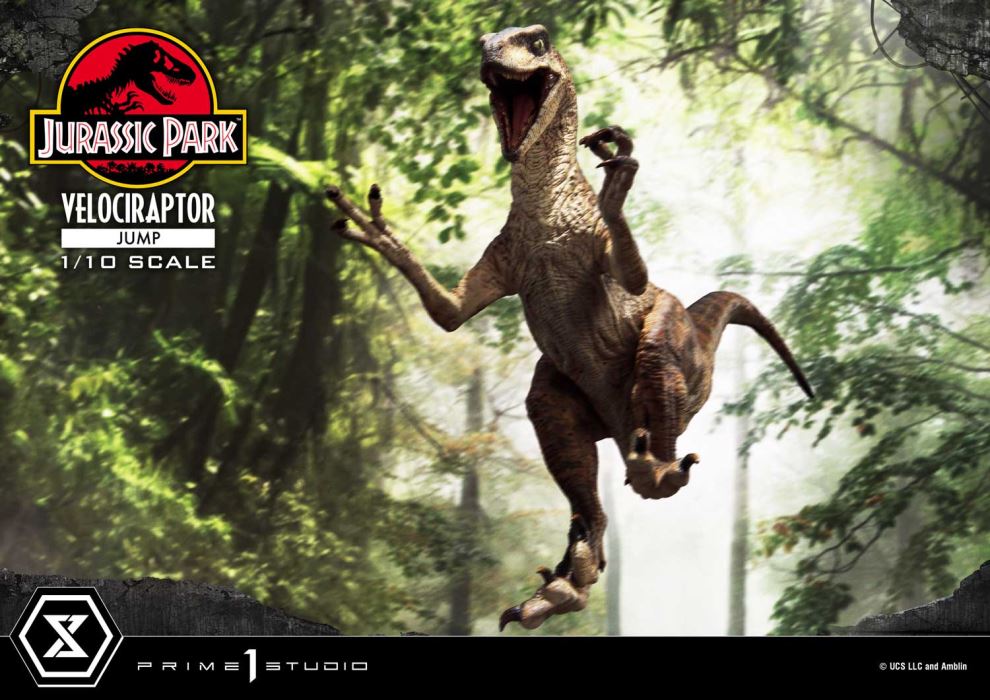 Jurassic Park (Film) Velociraptor Jump