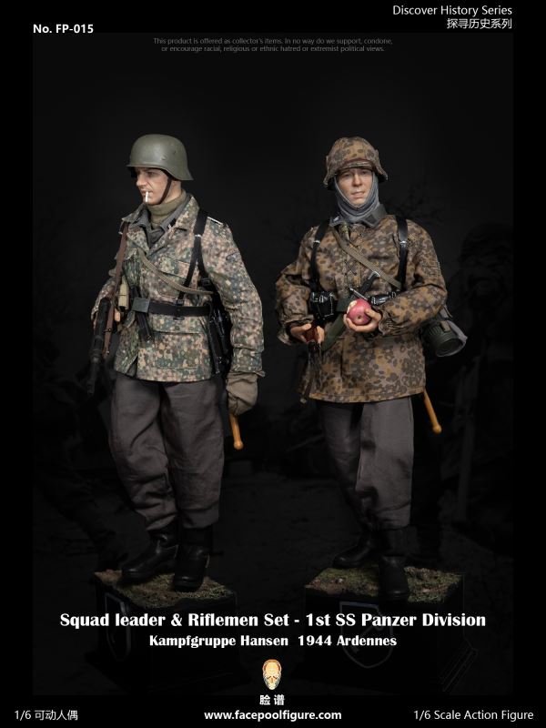 Exploring History Series Ardennes Soldiers Double 1/6